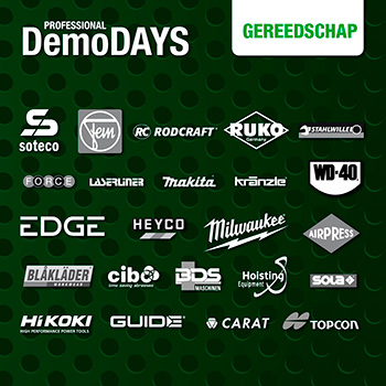 DemoDays 2023 leveranciers gereedschap
